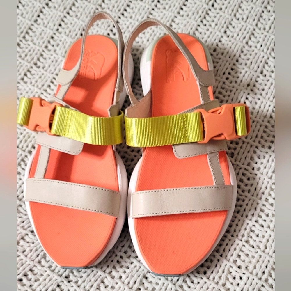Sorel Women's Sandals - Orange and Yellow